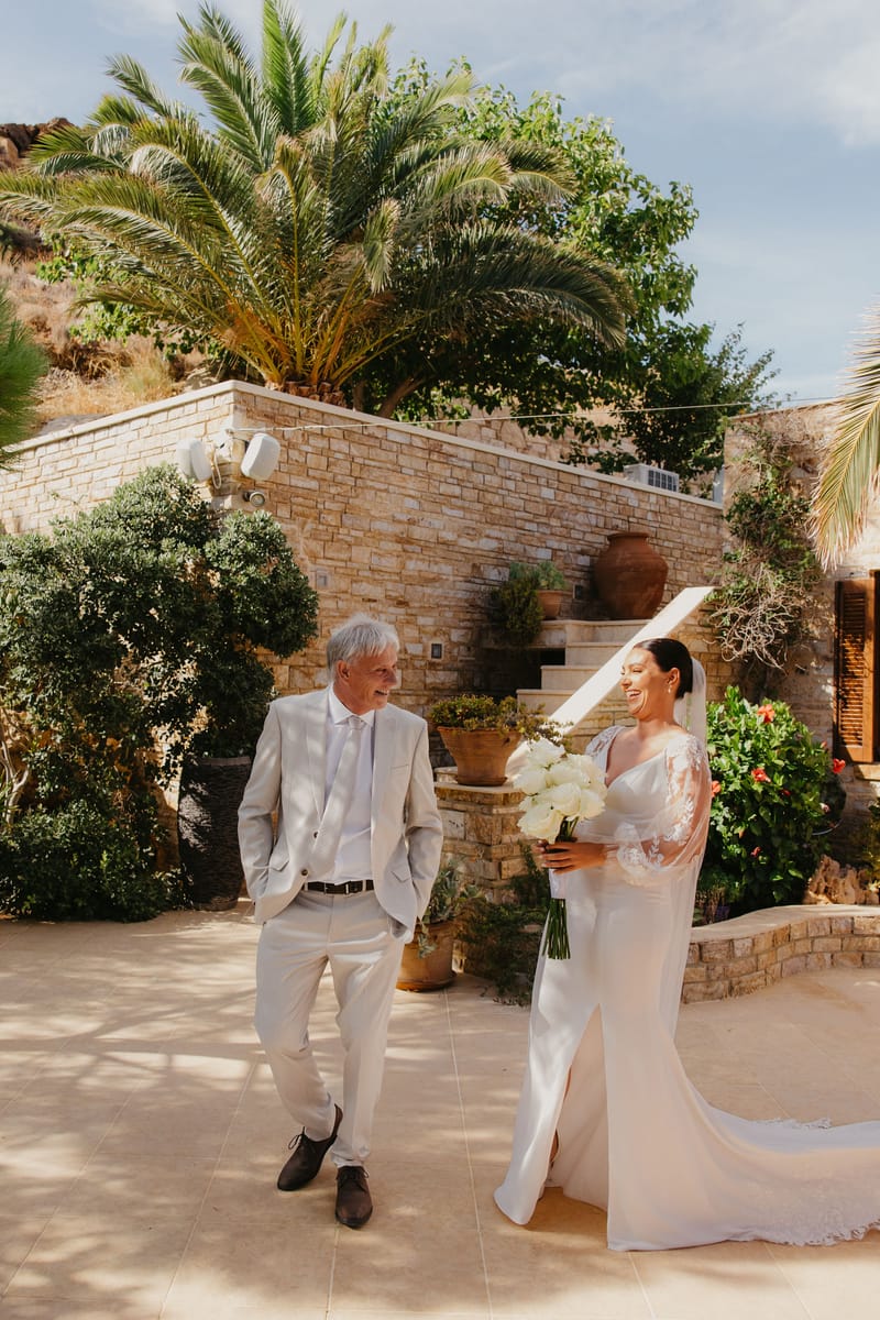 Rosie & Jordan Wedding in Ios Island