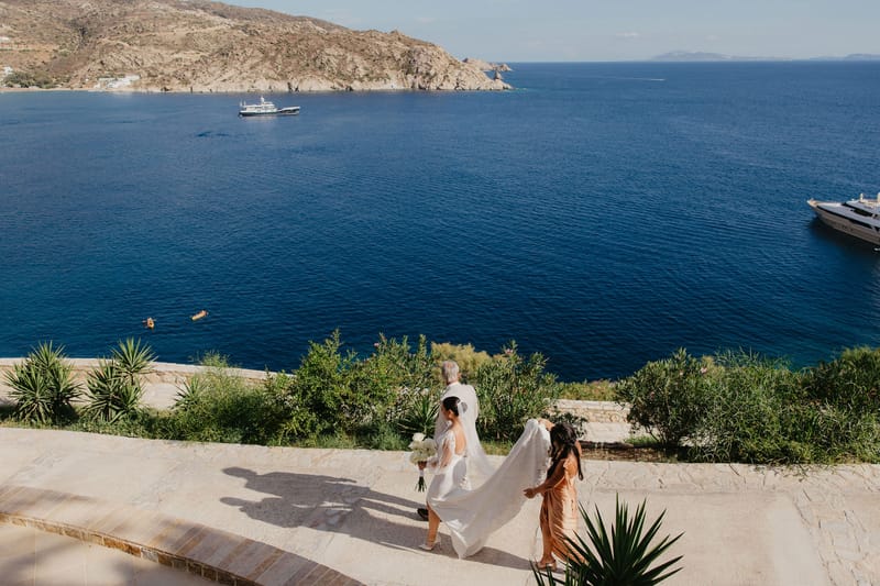 Rosie & Jordan Wedding in Ios Island