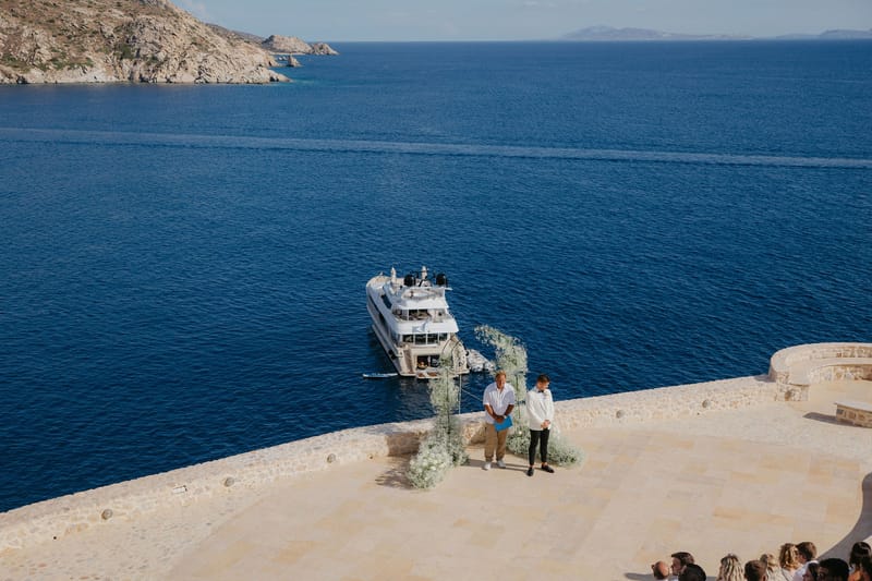Rosie & Jordan Wedding in Ios Island
