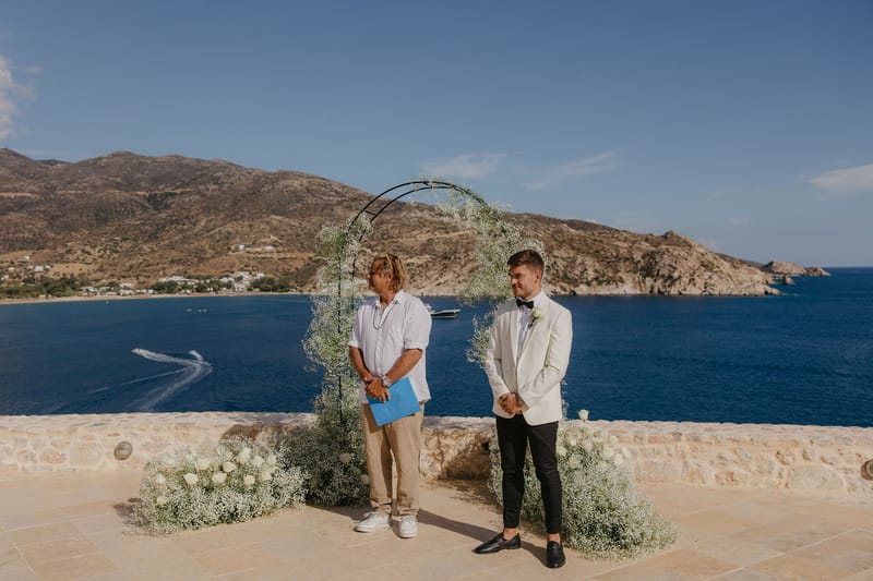 Rosie & Jordan Wedding in Ios Island