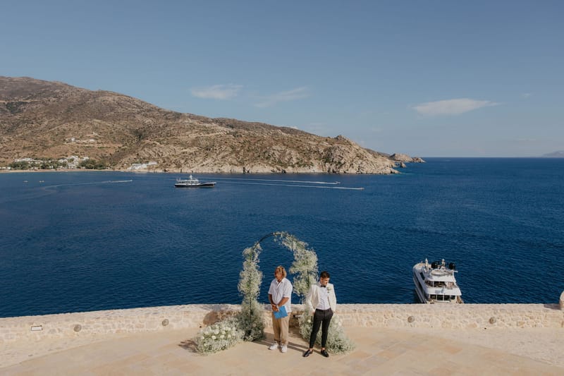 Rosie & Jordan Wedding in Ios Island