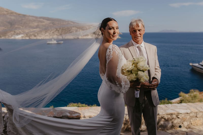 Rosie & Jordan Wedding in Ios Island