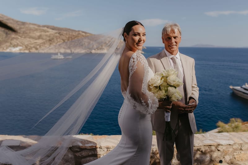 Rosie & Jordan Wedding in Ios Island