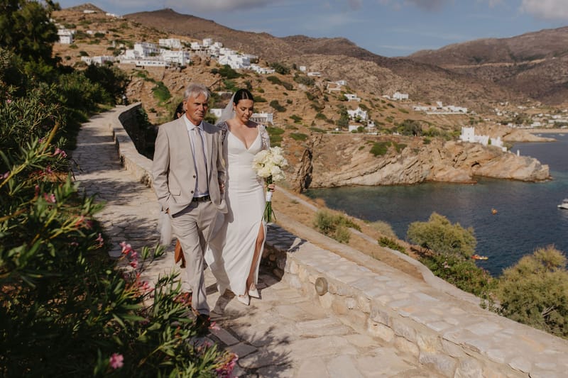 Rosie & Jordan Wedding in Ios Island
