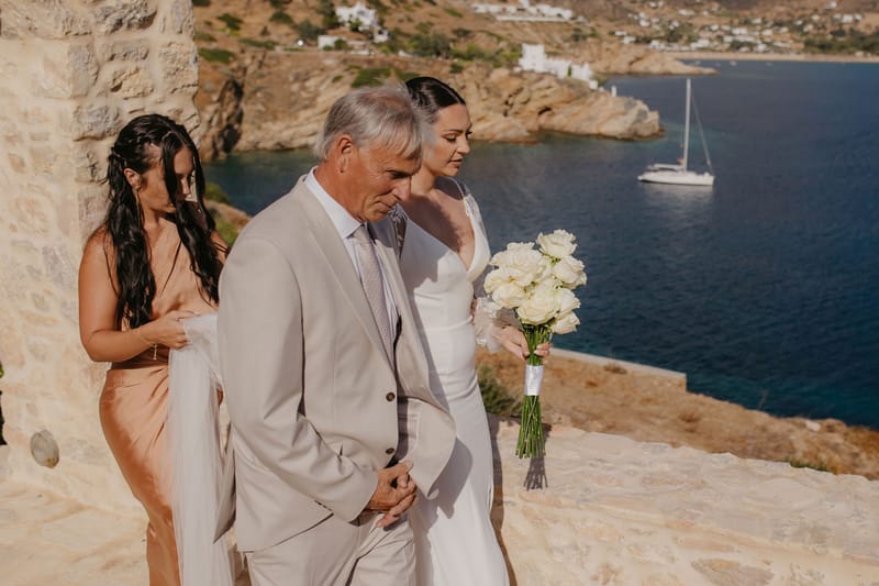 Rosie & Jordan Wedding in Ios Island