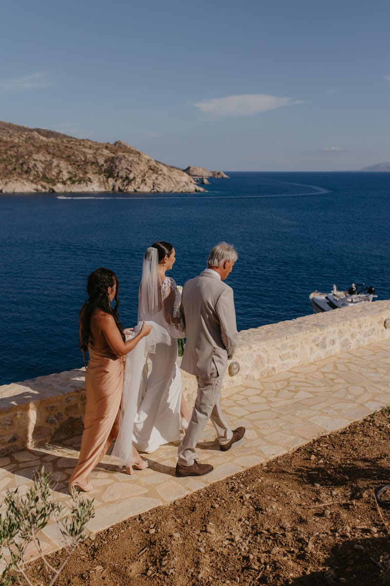 Rosie & Jordan Wedding in Ios Island