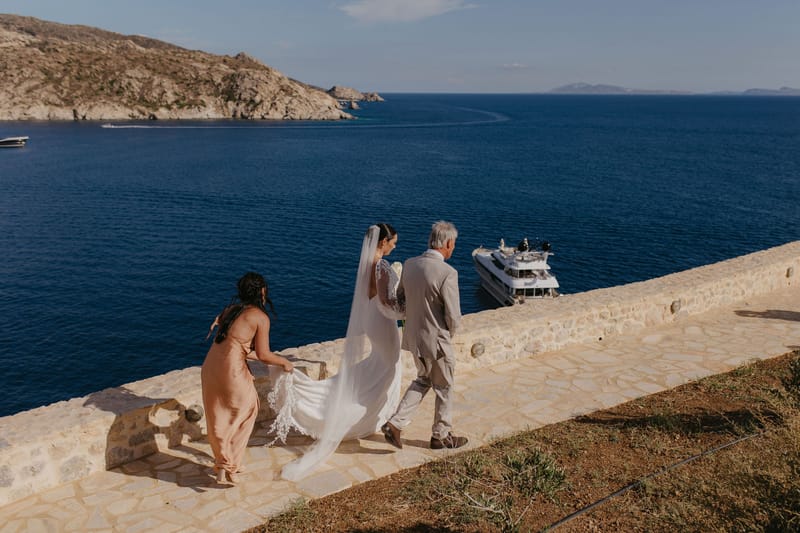 Rosie & Jordan Wedding in Ios Island