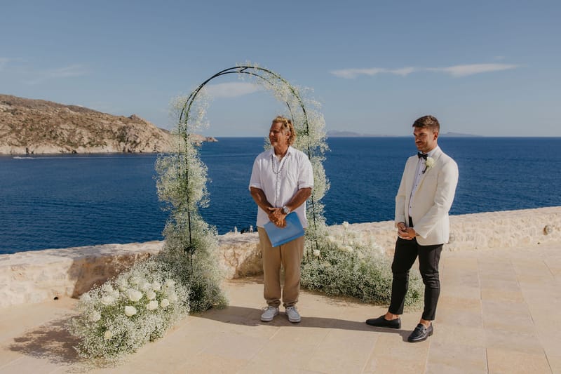 Rosie & Jordan Wedding in Ios Island