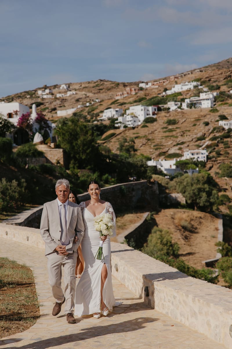 Rosie & Jordan Wedding in Ios Island