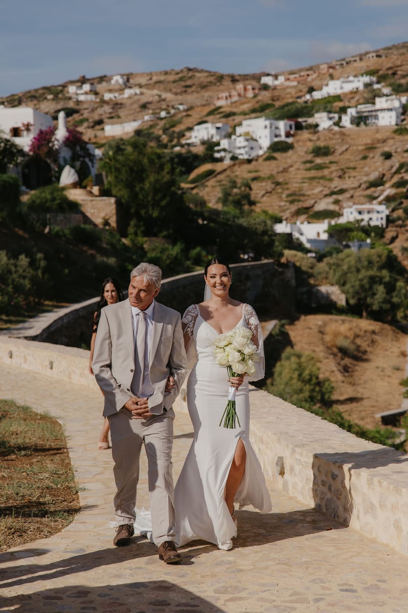 Rosie & Jordan Wedding in Ios Island