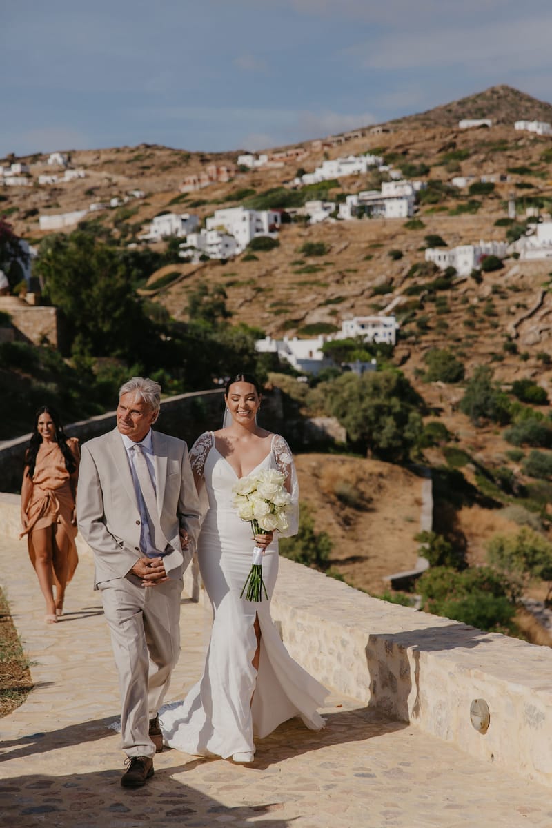 Rosie & Jordan Wedding in Ios Island