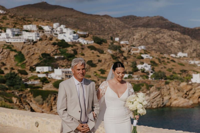 Rosie & Jordan Wedding in Ios Island