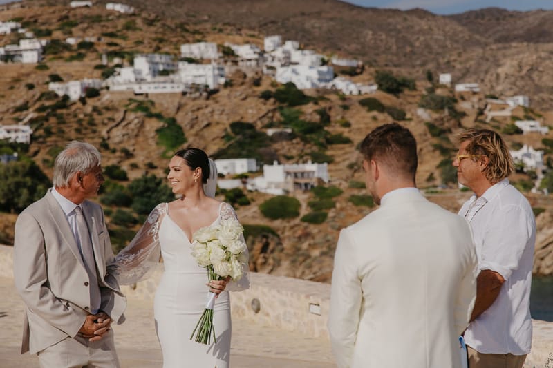 Rosie & Jordan Wedding in Ios Island