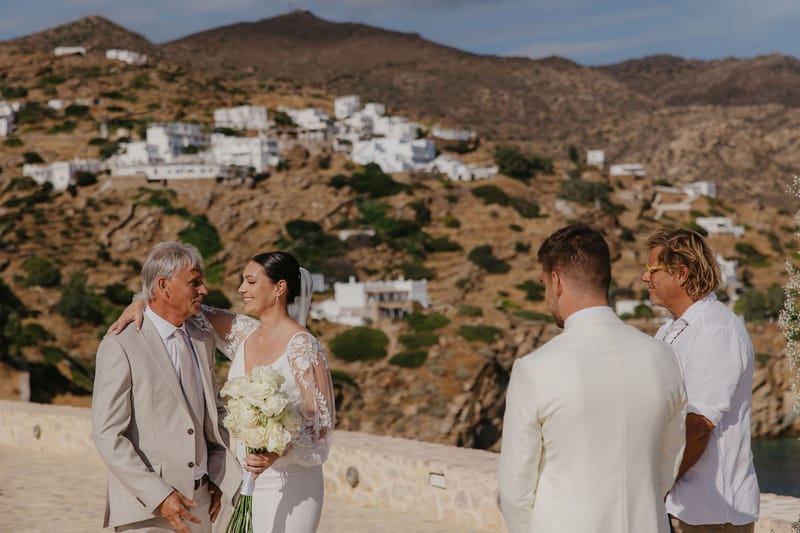 Rosie & Jordan Wedding in Ios Island