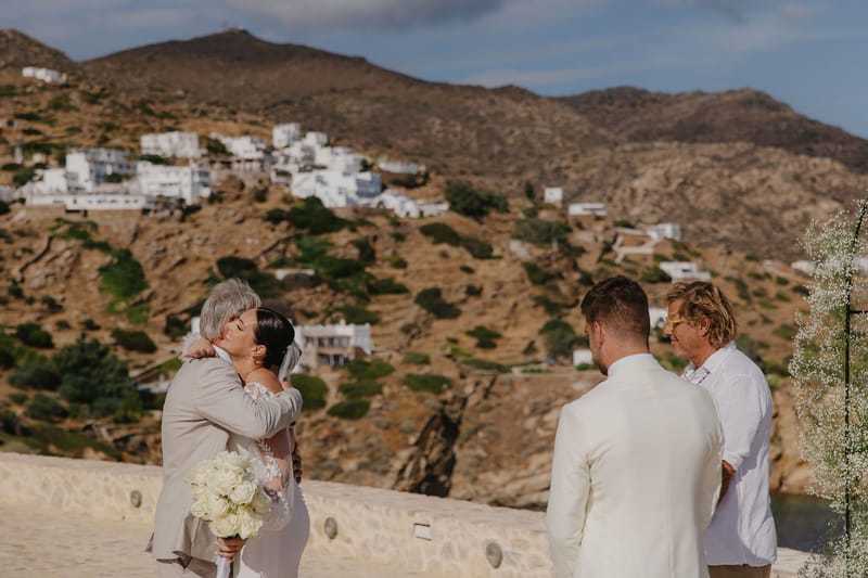 Rosie & Jordan Wedding in Ios Island