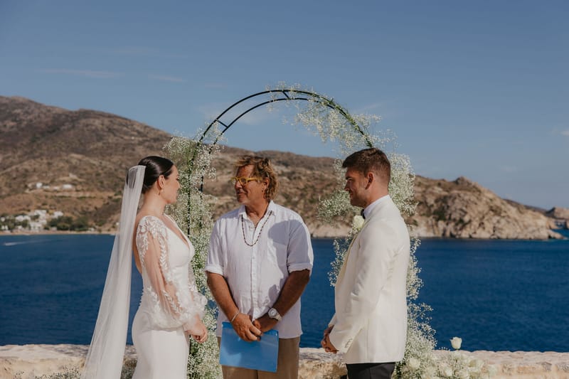 Rosie & Jordan Wedding in Ios Island