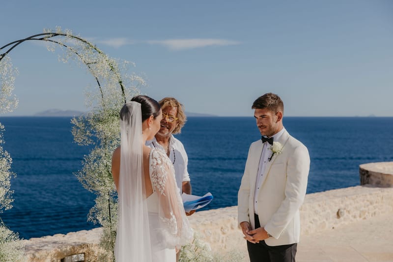 Rosie & Jordan Wedding in Ios Island