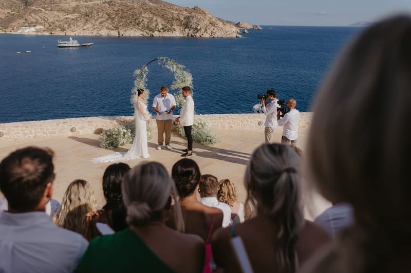 Rosie & Jordan Wedding in Ios Island