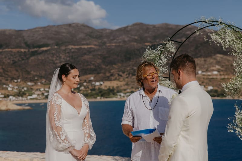 Rosie & Jordan Wedding in Ios Island