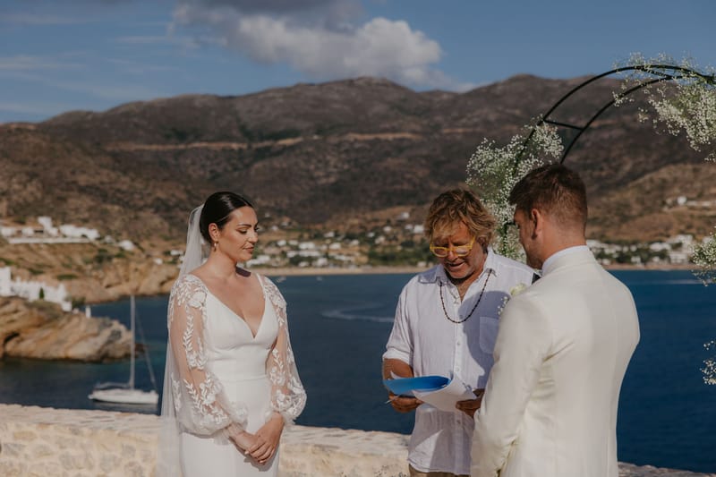 Rosie & Jordan Wedding in Ios Island
