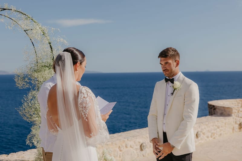 Rosie & Jordan Wedding in Ios Island