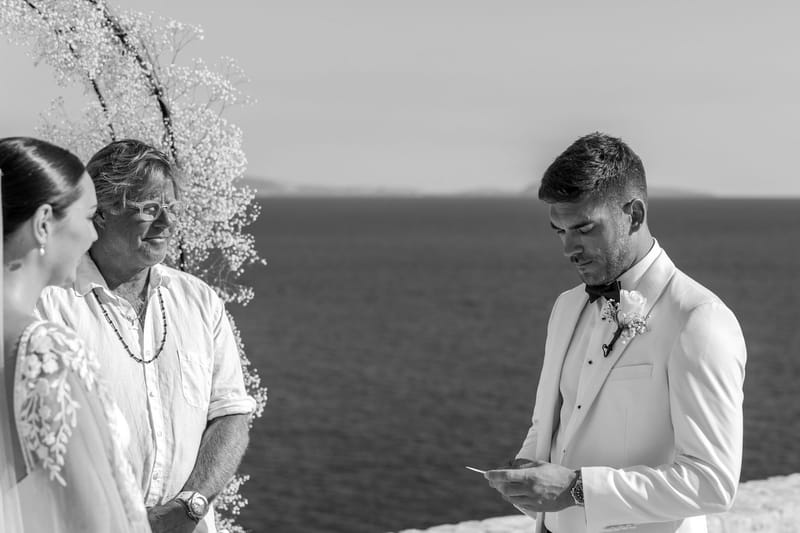 Rosie & Jordan Wedding in Ios Island