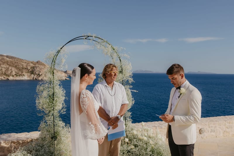 Rosie & Jordan Wedding in Ios Island