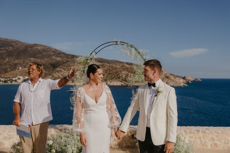 Rosie & Jordan Wedding in Ios Island