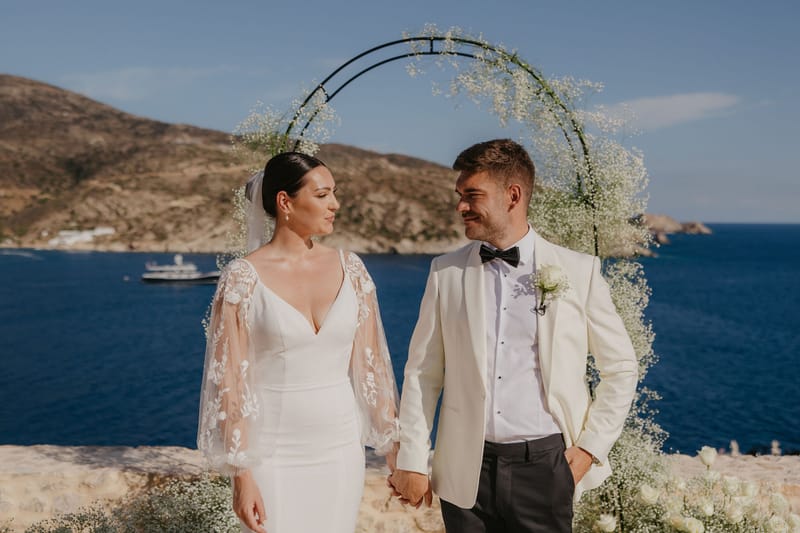 Rosie & Jordan Wedding in Ios Island