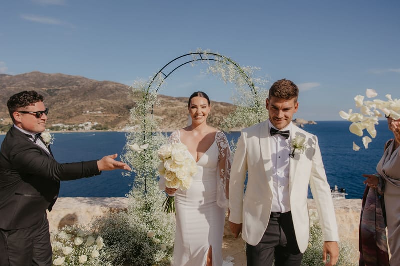 Rosie & Jordan Wedding in Ios Island