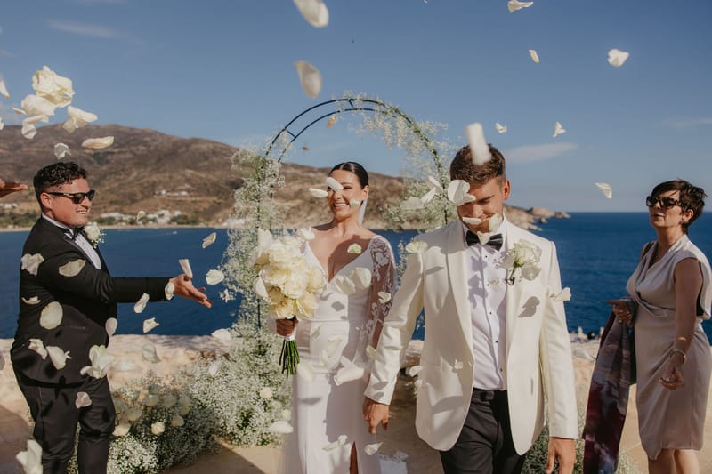 Rosie & Jordan Wedding in Ios Island