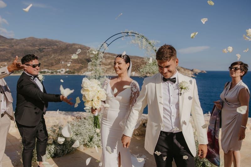Rosie & Jordan Wedding in Ios Island