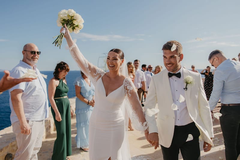 Rosie & Jordan Wedding in Ios Island
