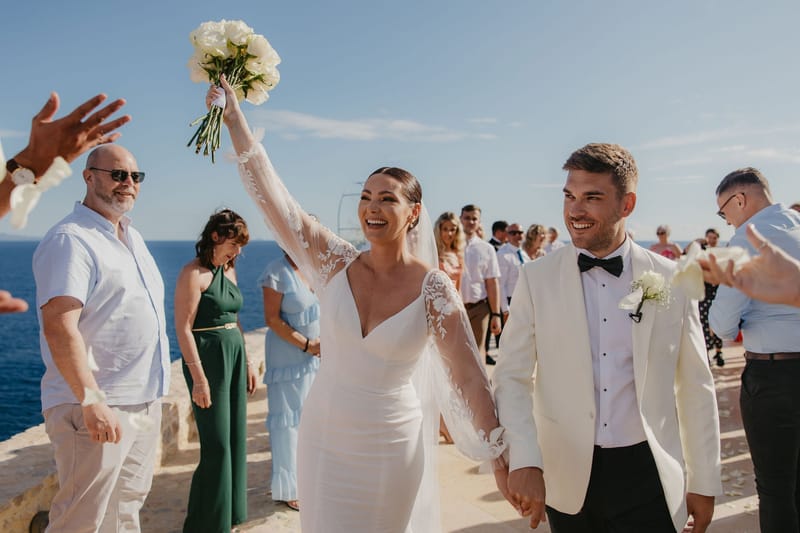 Rosie & Jordan Wedding in Ios Island