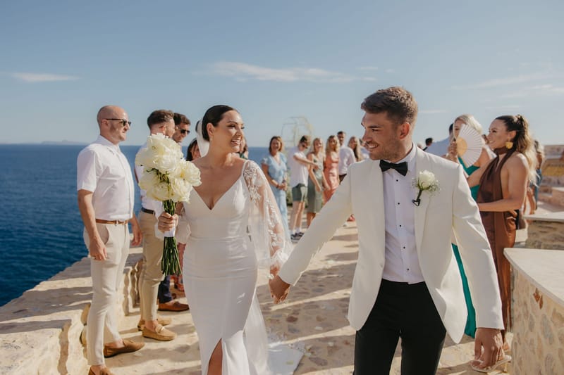 Rosie & Jordan Wedding in Ios Island