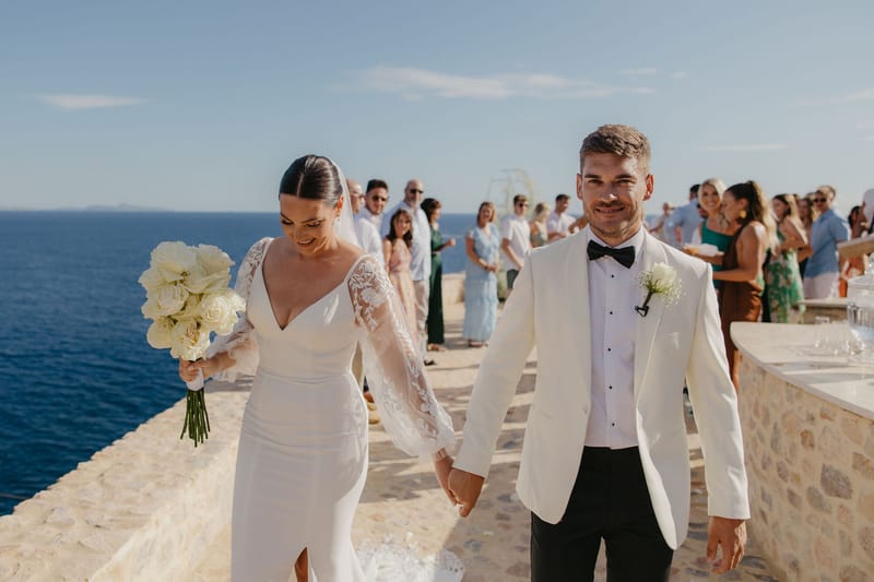 Rosie & Jordan Wedding in Ios Island