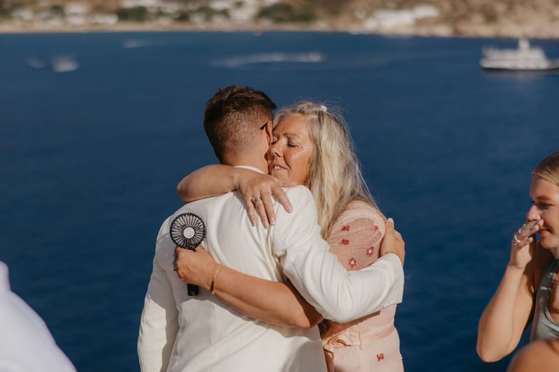 Rosie & Jordan Wedding in Ios Island