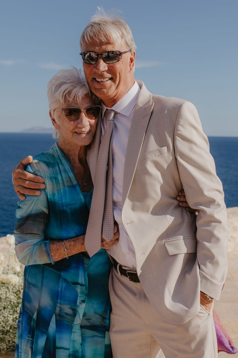 Rosie & Jordan Wedding in Ios Island