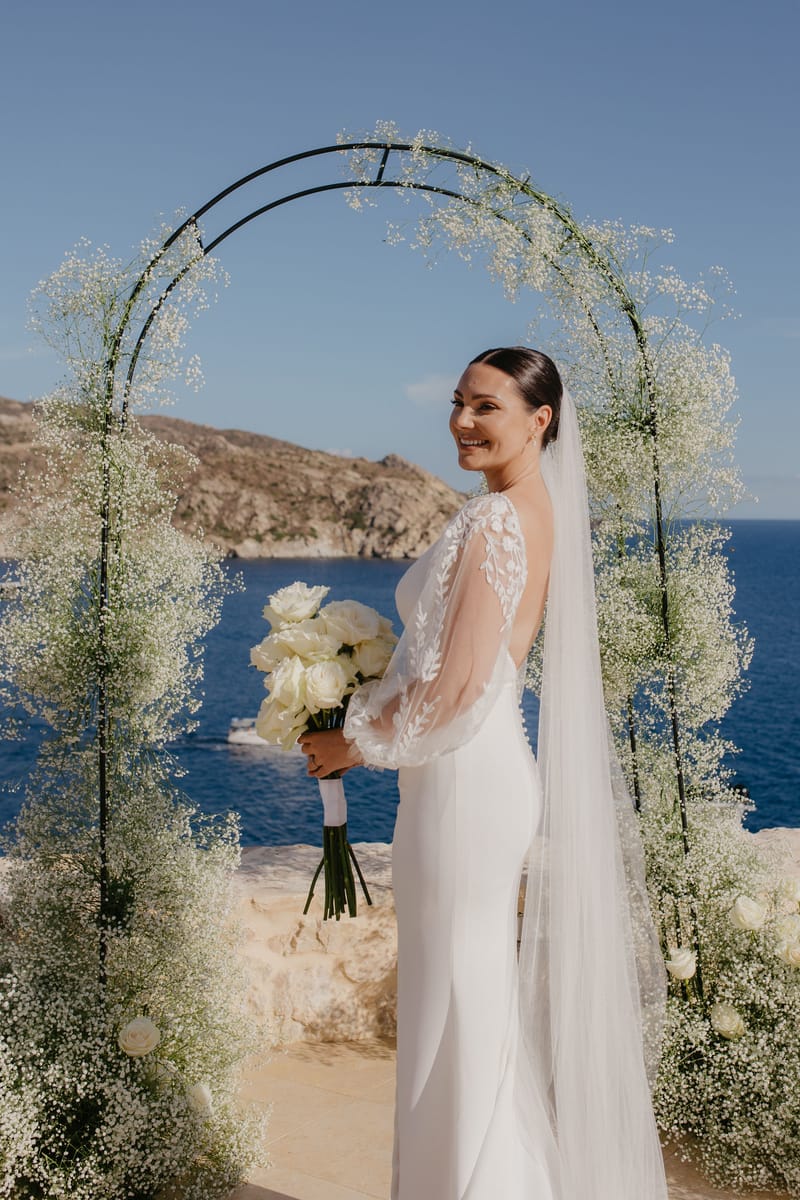 Rosie & Jordan Wedding in Ios Island