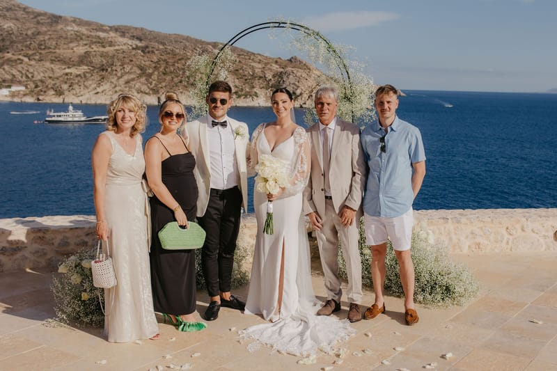 Rosie & Jordan Wedding in Ios Island