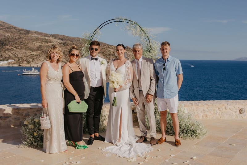 Rosie & Jordan Wedding in Ios Island