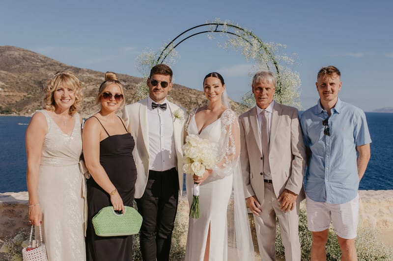 Rosie & Jordan Wedding in Ios Island