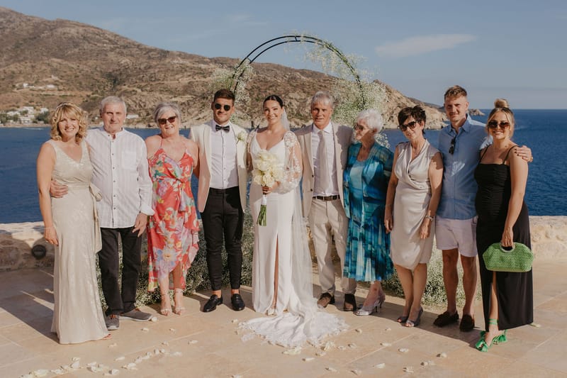 Rosie & Jordan Wedding in Ios Island