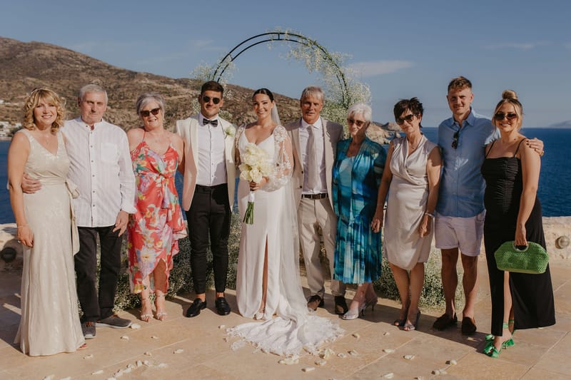 Rosie & Jordan Wedding in Ios Island