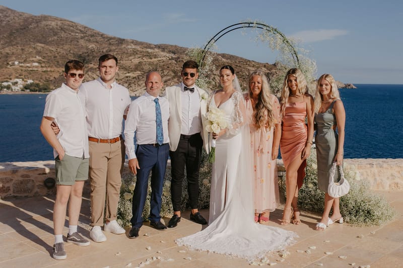 Rosie & Jordan Wedding in Ios Island