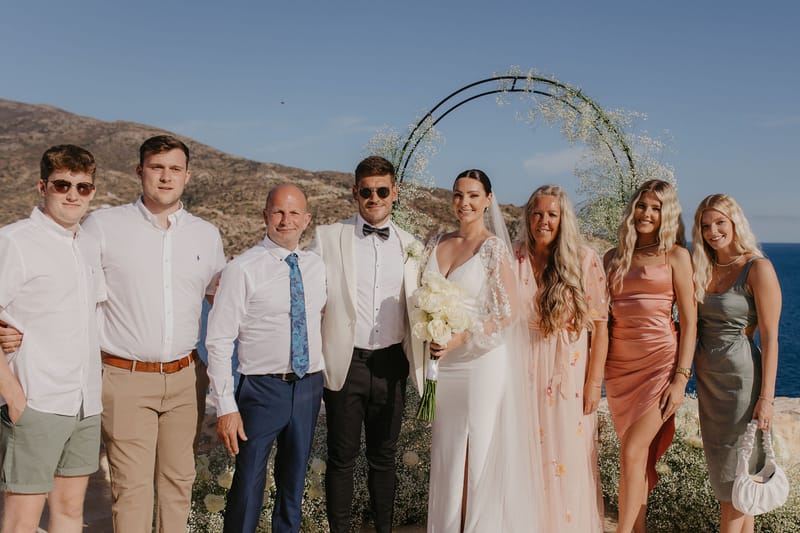 Rosie & Jordan Wedding in Ios Island