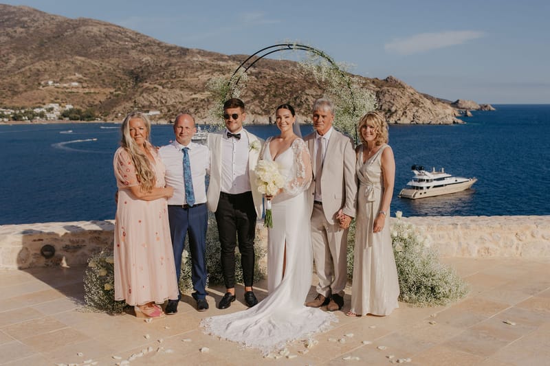 Rosie & Jordan Wedding in Ios Island