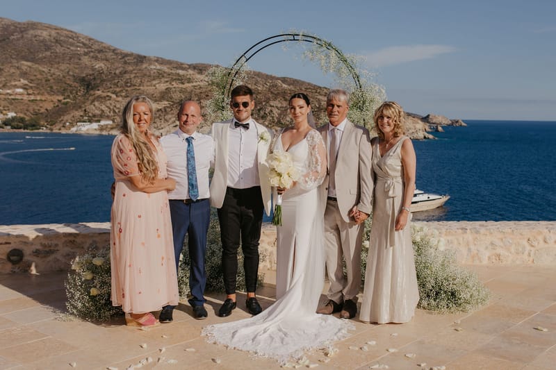 Rosie & Jordan Wedding in Ios Island