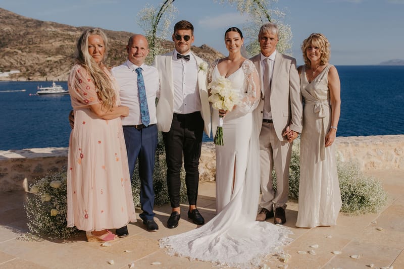 Rosie & Jordan Wedding in Ios Island