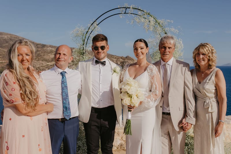 Rosie & Jordan Wedding in Ios Island